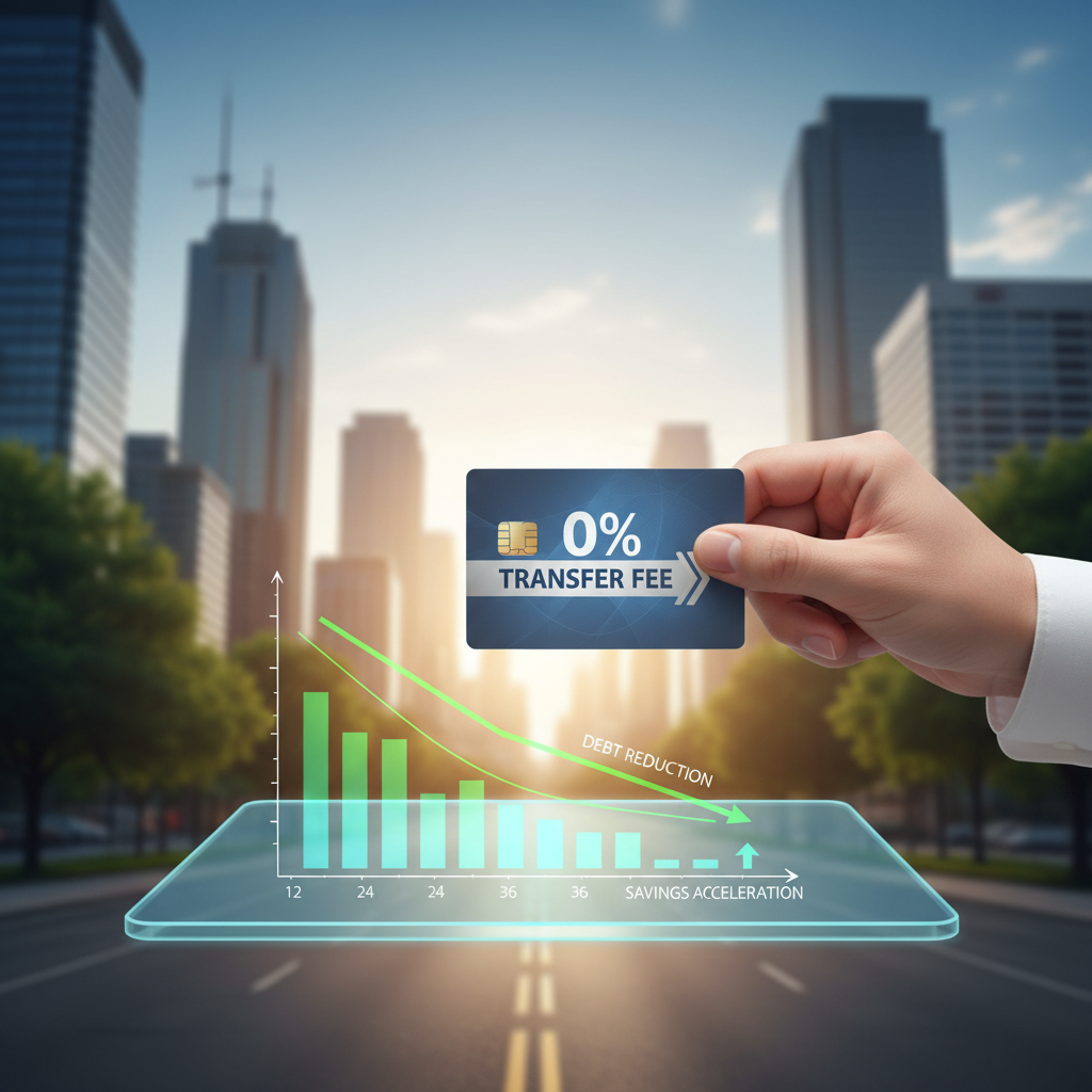 A person's hand holding a credit card with a prominent 